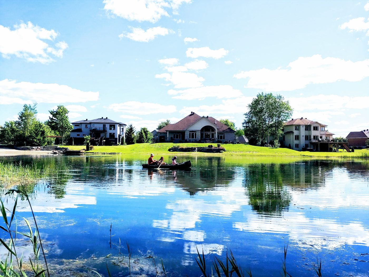 Summer on the lake